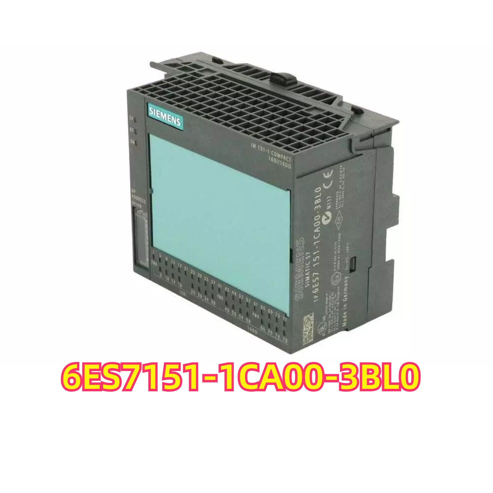 Siemens SIMATIC ET 200S IM 151-1 Compact 6ES7151-1CA00-3BL0 PROFIBUS DP interface module