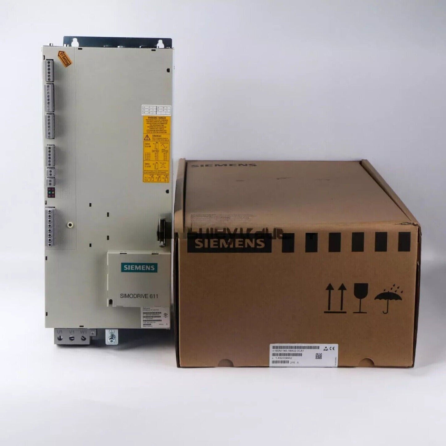Siemens SIMODRIVE 611 module and box, industrial automation part