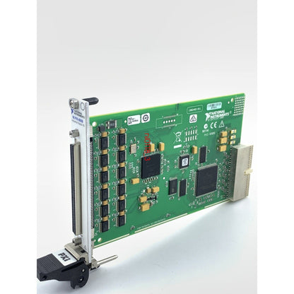 NI PXI-6509 PXI6509 24 mA PXI Digital I/O Module, circuit board with components.