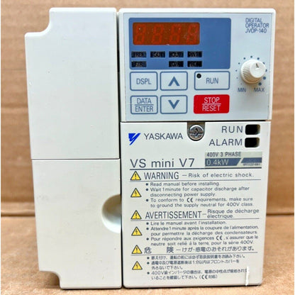 YASKAWA VS mini V7 Inverter - 0.4kW 400V 3 Phase - Industrial Automation Part