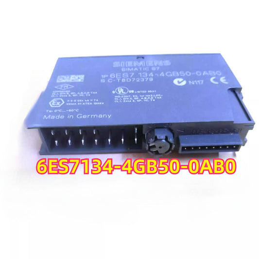 Siemens SIMATIC DP electronic module 6ES7134-4GB50-0AB0, made in Germany. Industrial automation part.