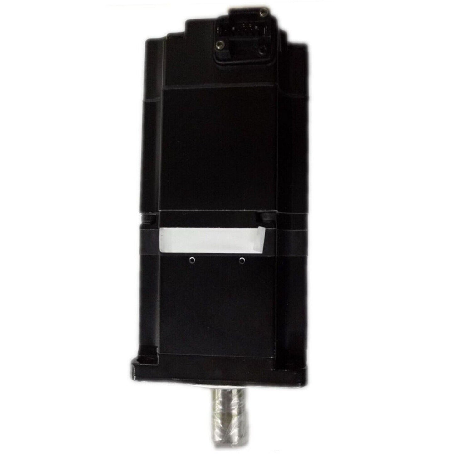 Yaskawa SGMAS-04ACA2C servo motor, black, industrial automation spare part.
