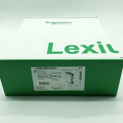 Schneider Electric Lexium LXM32MD30N4 servo drive box, new industrial automation part.
