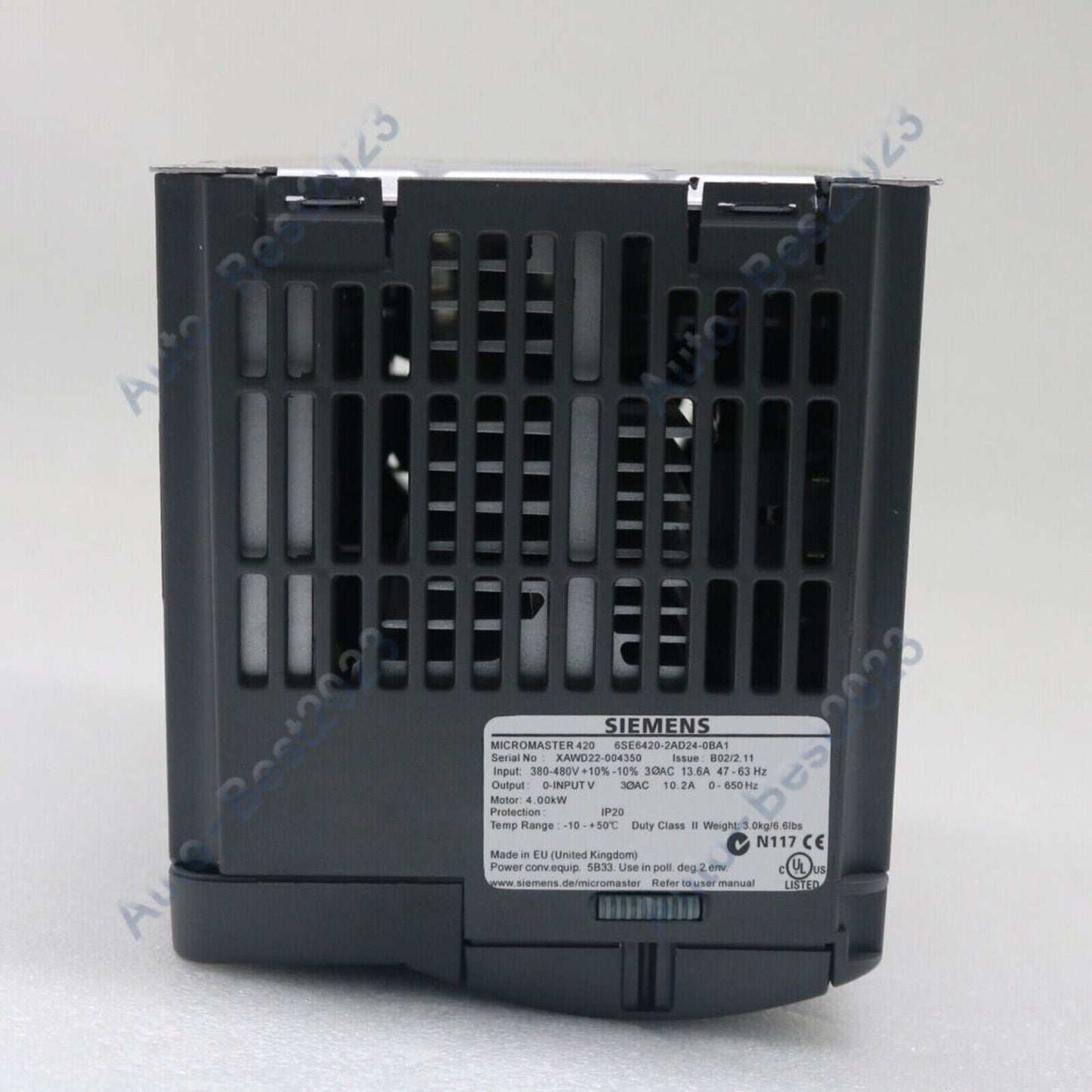 Variable Frequency Drive | Siemens | 6SE6420-2AD24-0BA1 6SE6 420-2AD24-0BA1 MICROMASTER 420 with Filter