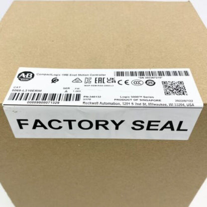 Allen-Bradley 5069-L310ERM CompactLogix PLC module in factory sealed box.