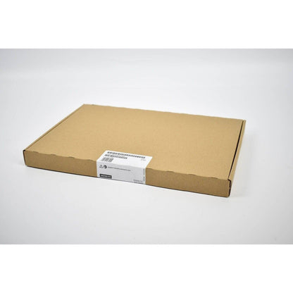 Siemens SIMATIC product packaging box, new industrial automation part, cardboard box with label.