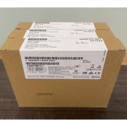 Siemens SIMATIC NET CP1543 Communications Processor in box, industrial Ethernet module