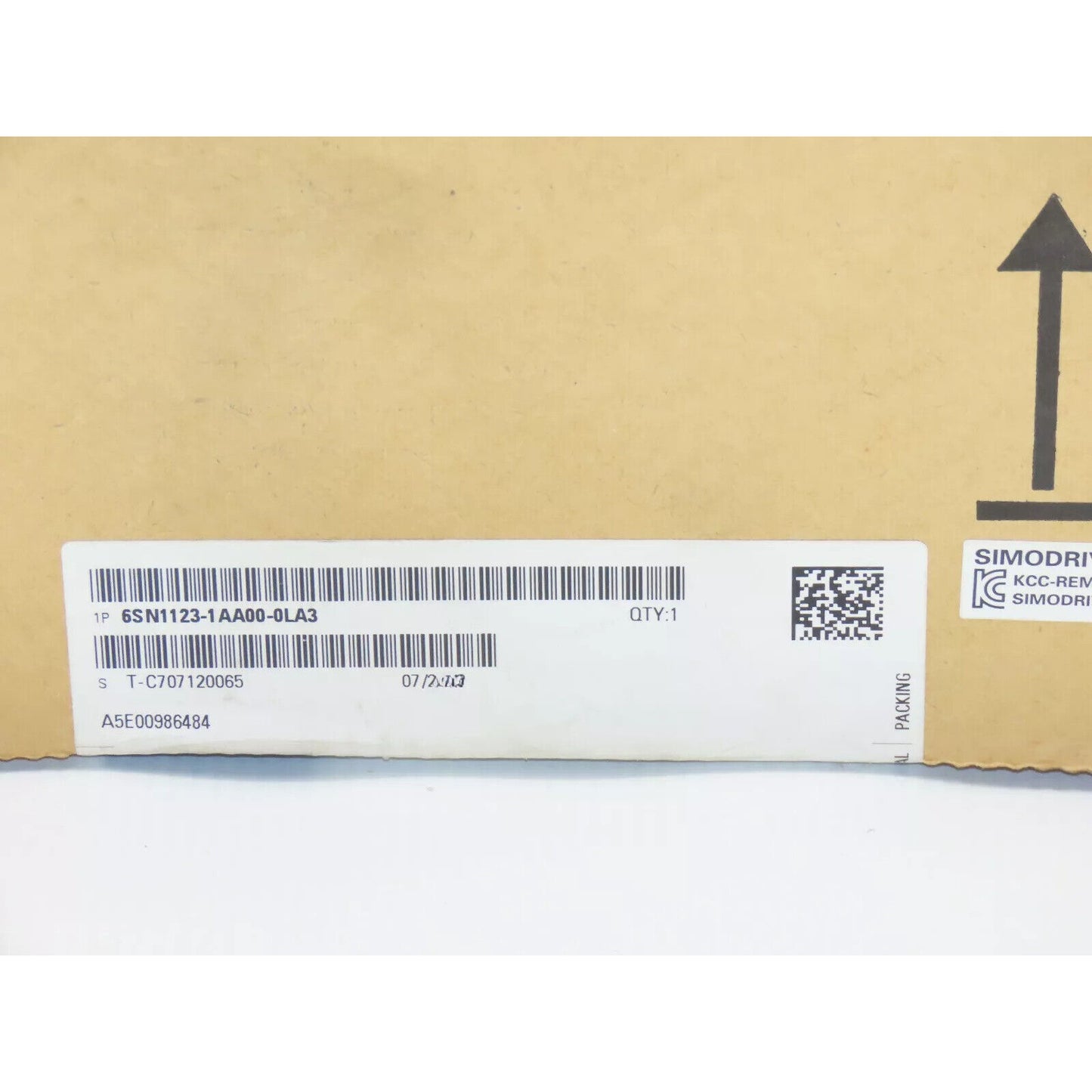 New Sealed Siemens 6SN1123-1AA00-0LA3 Simodrive LT-Module Free Shipping