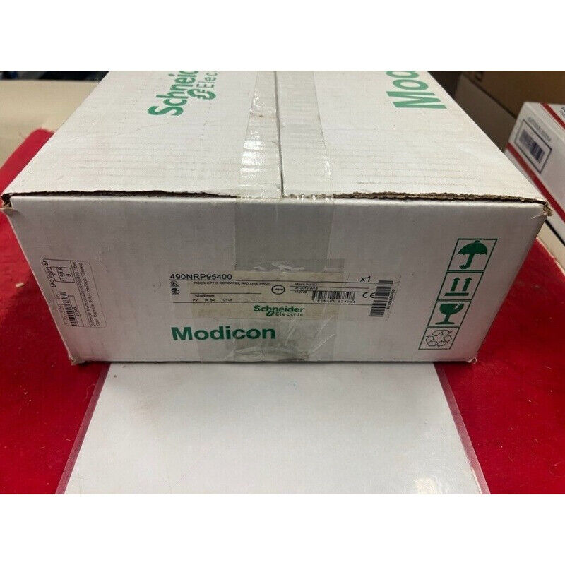 Schneider Electric Modicon 490NRP95400 Fiber Optic Repeater Box