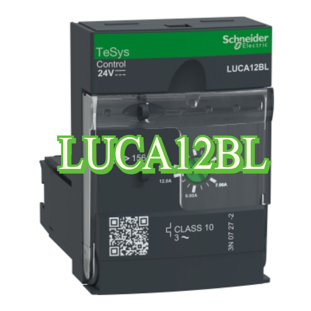 Schneider Electric LUCA12BL standard control unit relay, new in box, 24V control