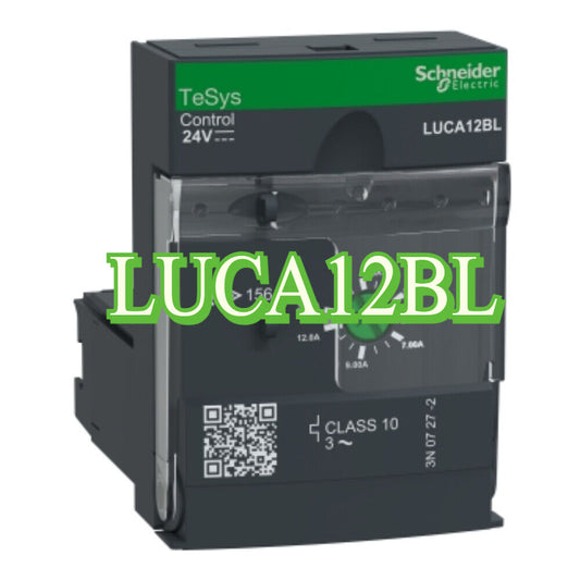 Schneider Electric LUCA12BL standard control unit relay, new in box, 24V control