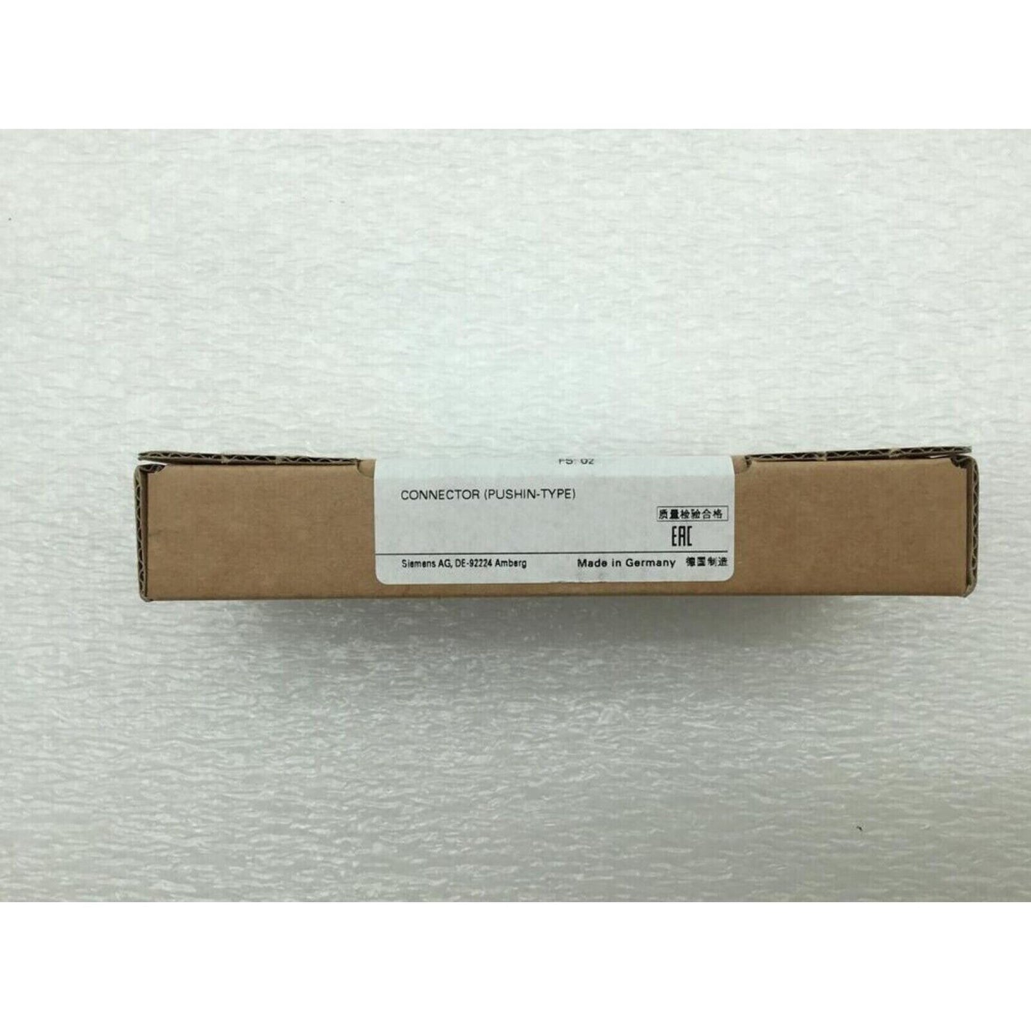 Siemens push-in connector, Made in Germany, industrial automation part