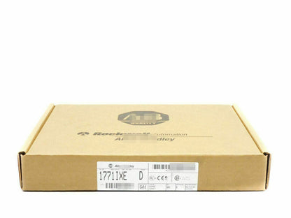 Allen-Bradley 1771-IXE Input Module Box, product packaging, industrial automation part, PLC module