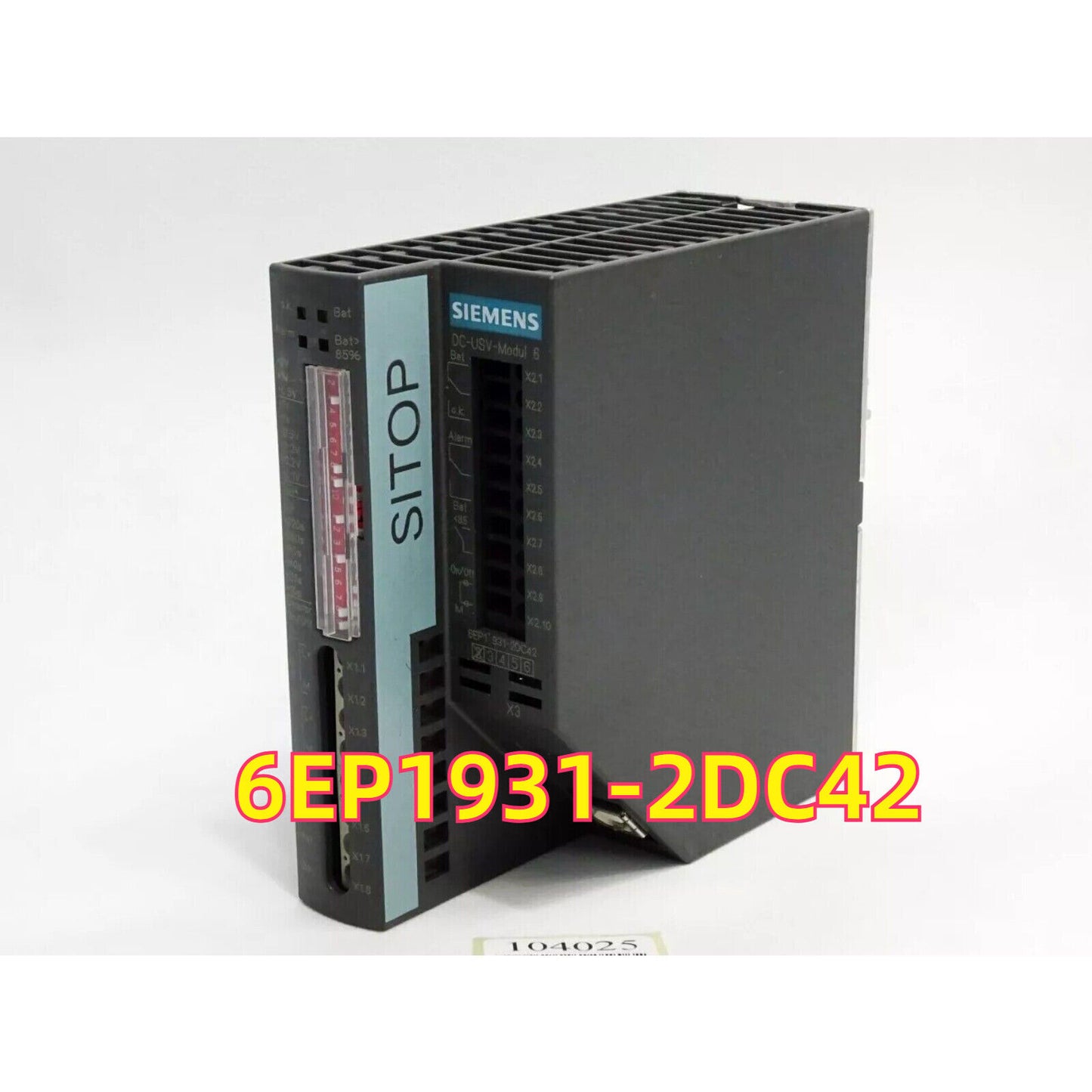Siemens SITOP DC UPS Module 6EP1931-2DC42, industrial automation PLC part