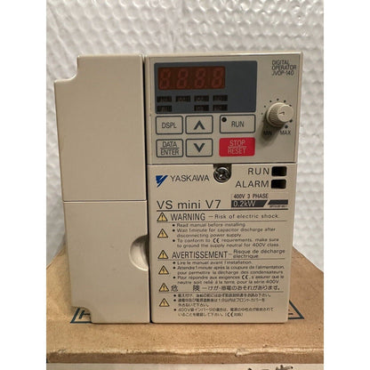 Inverter | YASKAWA | NEW  INVERTER DRIVE CIMR-V7AA40P2 VS MINI V7 40 V VOLTS 3 PH 0.2 KW