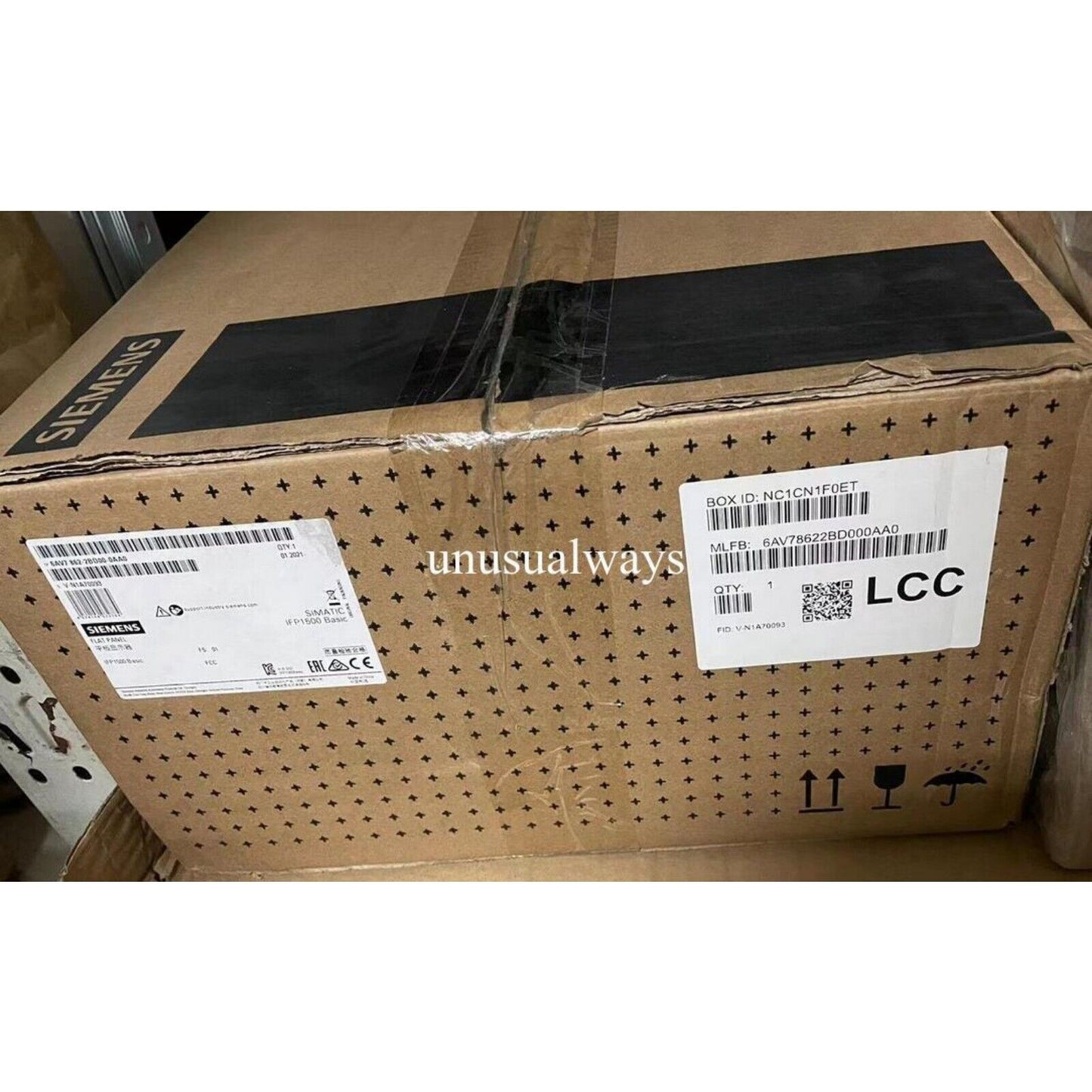 New Siemens 6AV7 862-2BD00-0AA0 6AV7862-2BD00-0AA0  IFP1500 Basic Flat Panel 15"