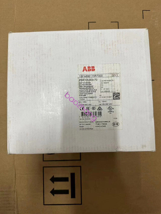 ABB PSR105-600-70 Soft Starter, brand new product in its original packaging, industrial automation part