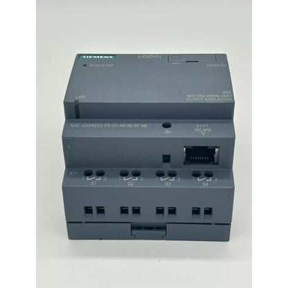 Siemens LOGO! 230RCEO logic module with LAN and relay outputs, industrial automation part