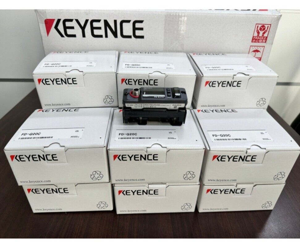 KEYENCE FD-Q20C sensor units and packaging, new in box, industrial automation parts
