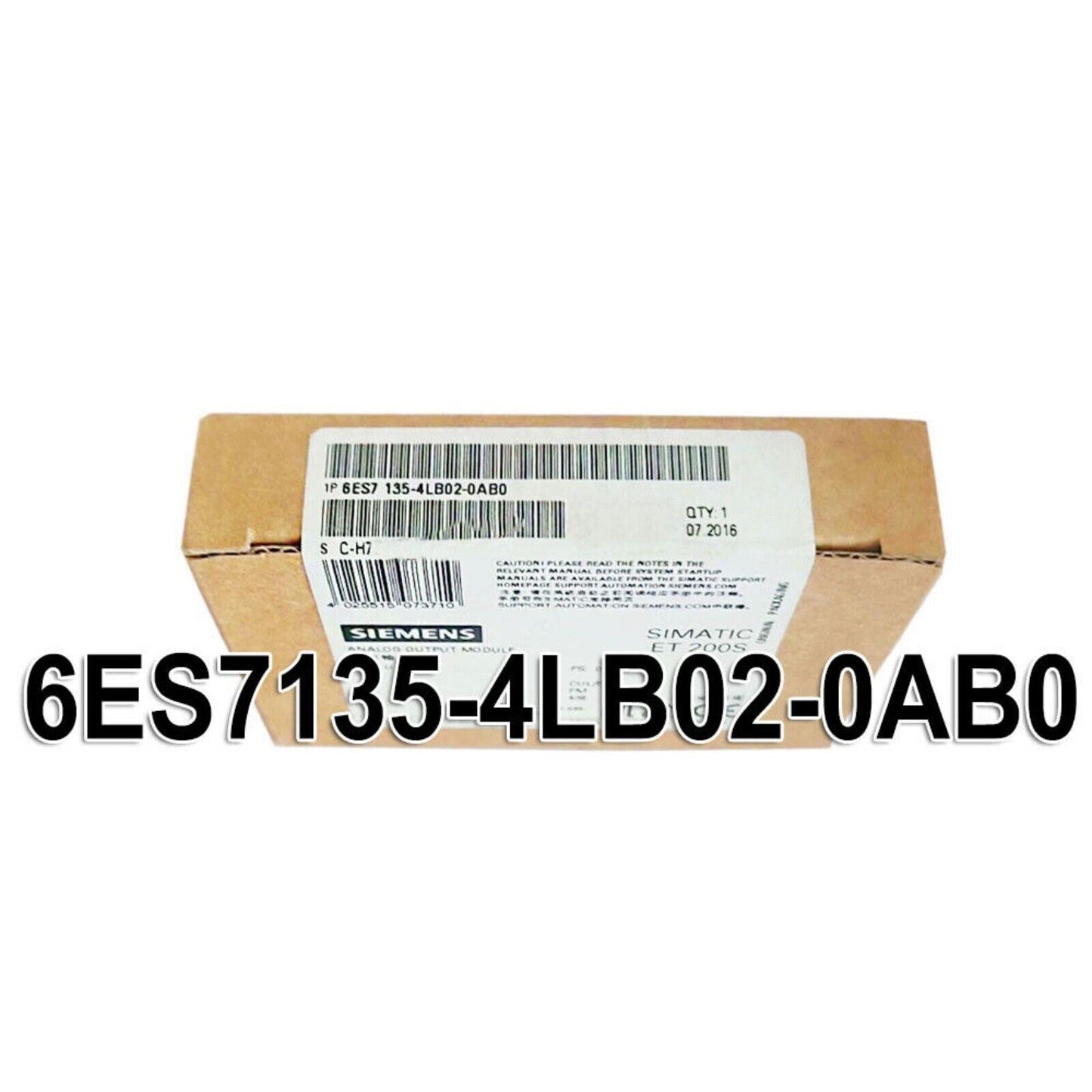 Industrial Communication | Siemens | 6ES7135-4LB02-0AB0 6ES7135-4LB02-0AB0 DP Electronics Module ET 200S