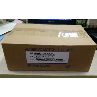YASKAWA SGMAH-08AAA4C AC Servo Motor in cardboard box, industrial automation part, Σ Series, D0042B448910001.