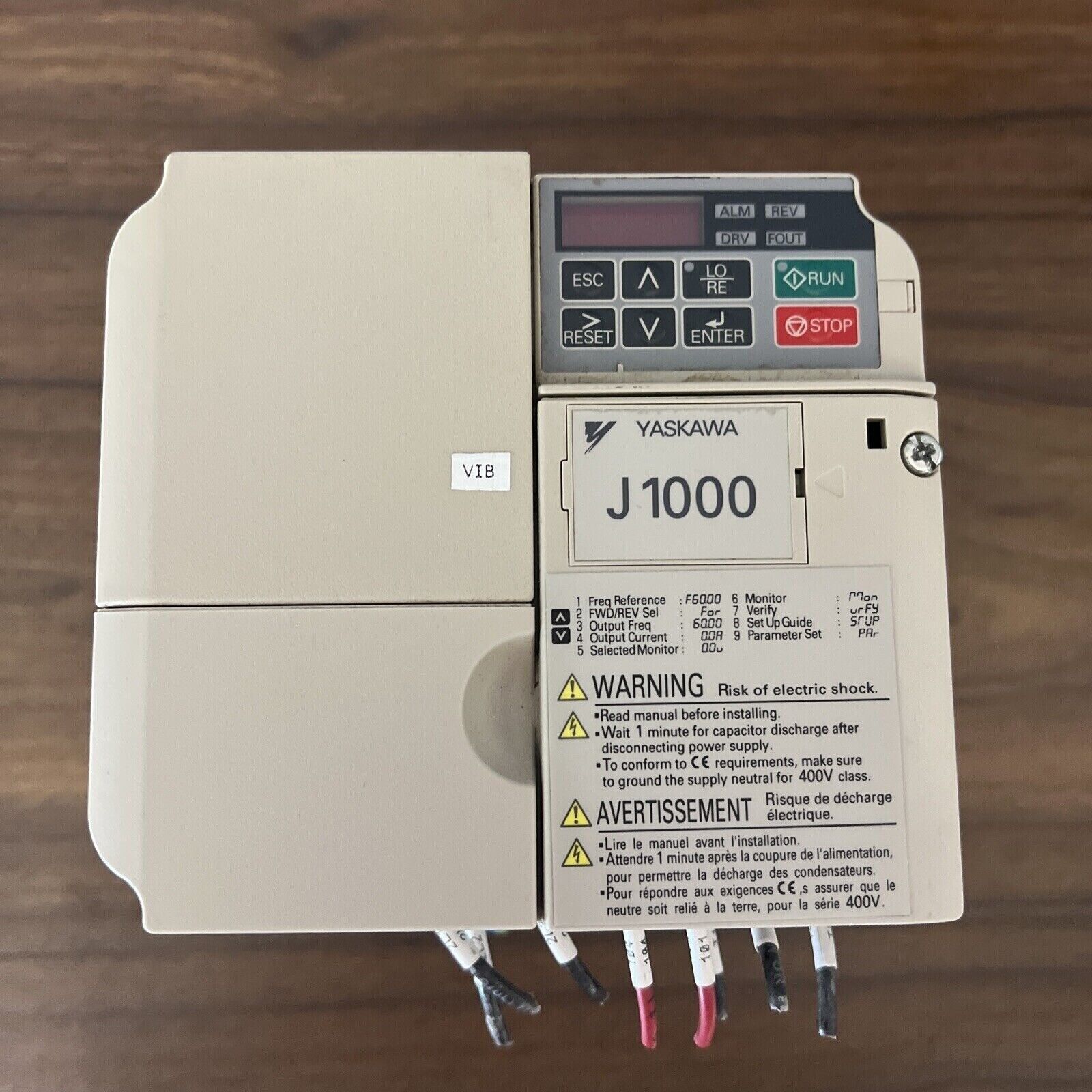 Yaskawa J1000 Series Variable Frequency Drive, Industrial Automation Part