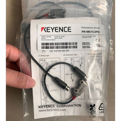 KEYENCE PR-M51C3PD Photoelectric Sensor, industrial automation part, spot stock