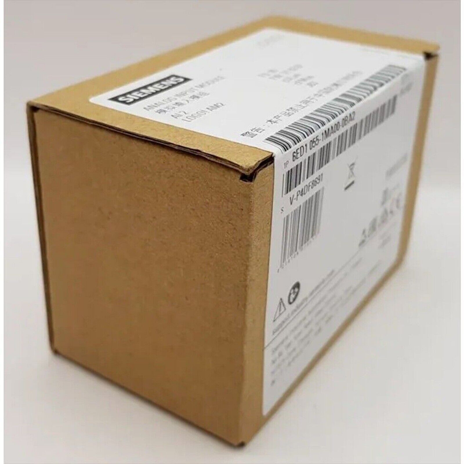 Siemens LOGO! Analog Input Module in its original packaging, product 6ED1 055-1MA00-0BA2.