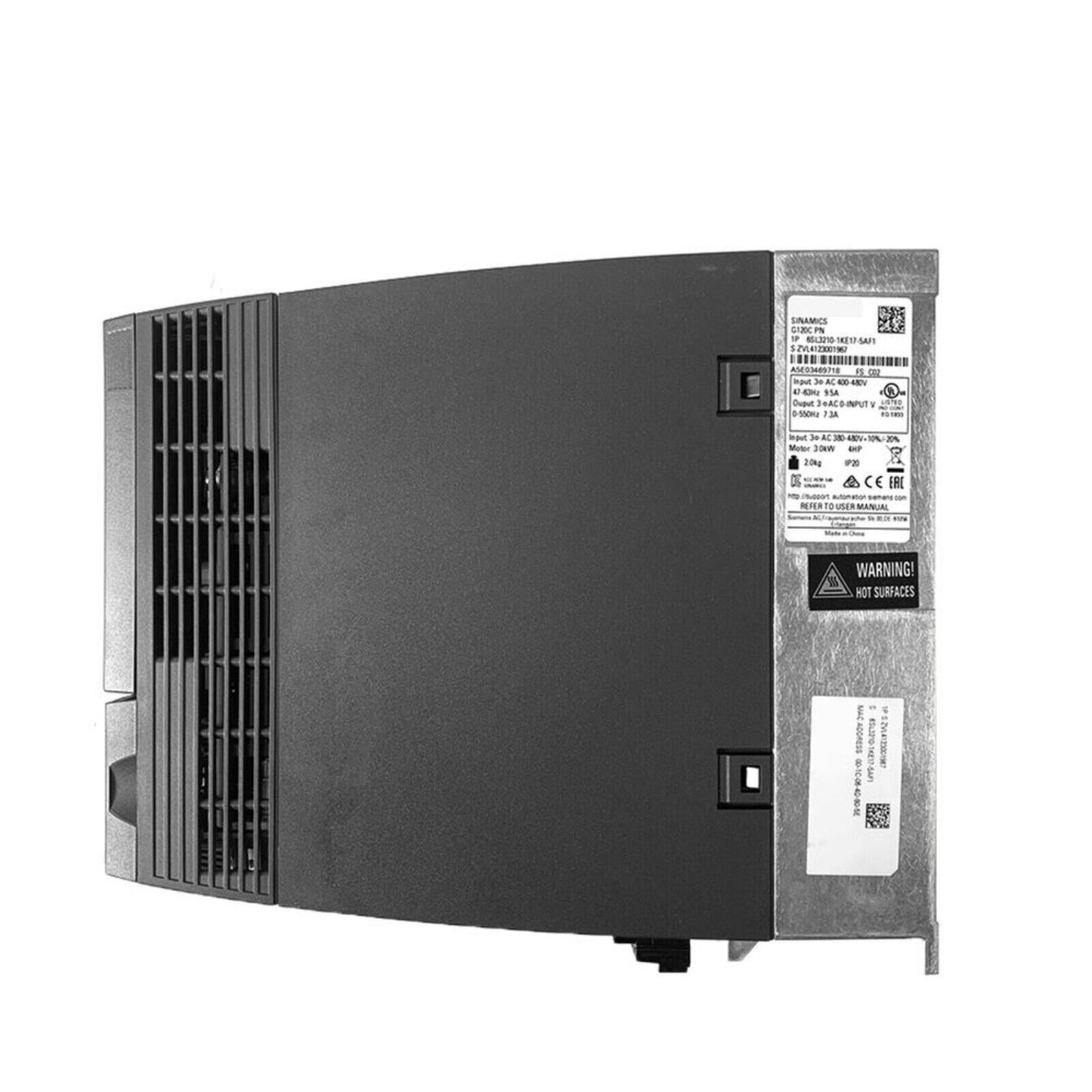 SINAMICS S120 Drive System | Siemens | 6SL3 210-1KE17-5AF1 6SL3210-1KE17-5AF1 SINAMICS G120C Rated Power