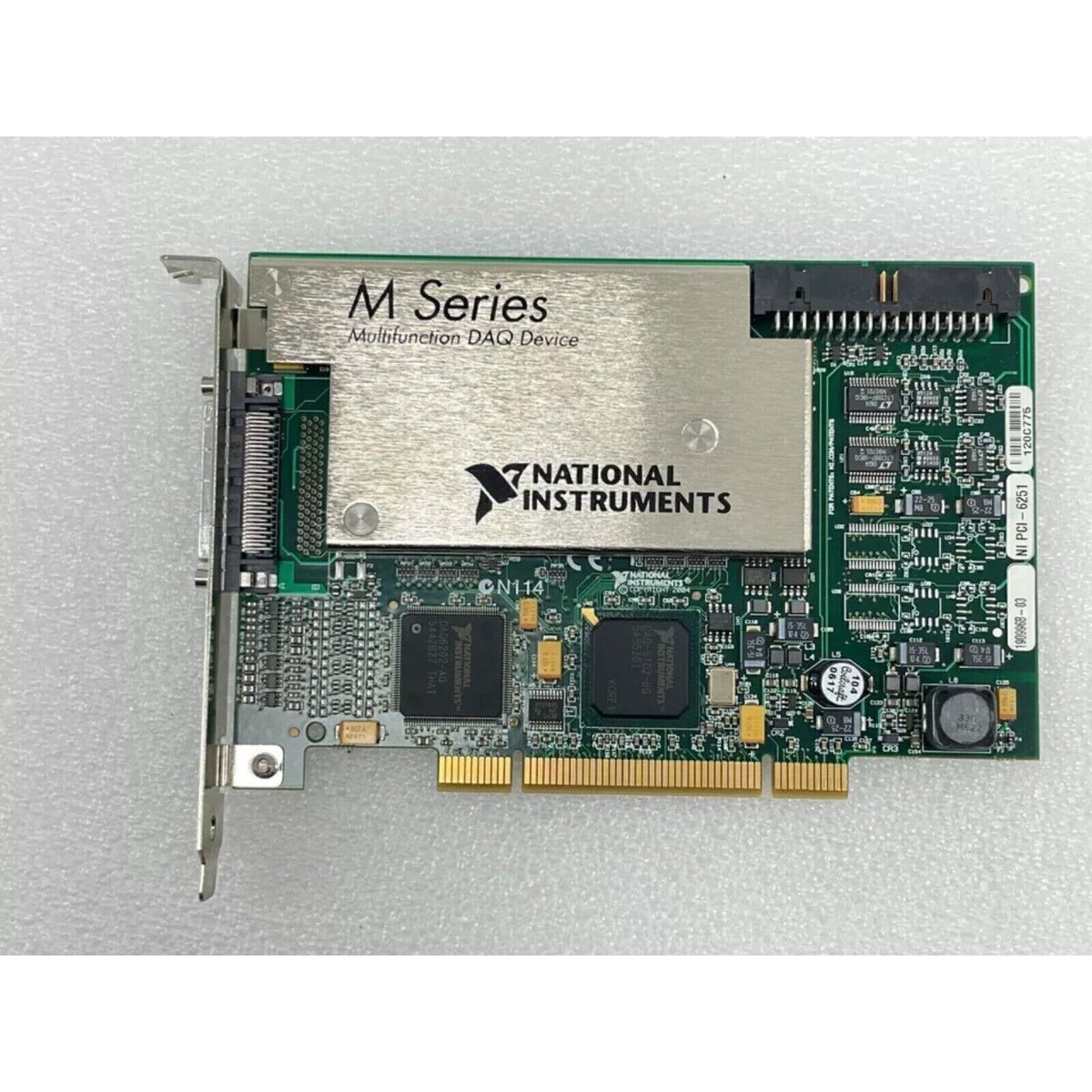 National Instruments PCI-6251 M Series DAQ Data Acquisition Card, industrial automation component for data collection