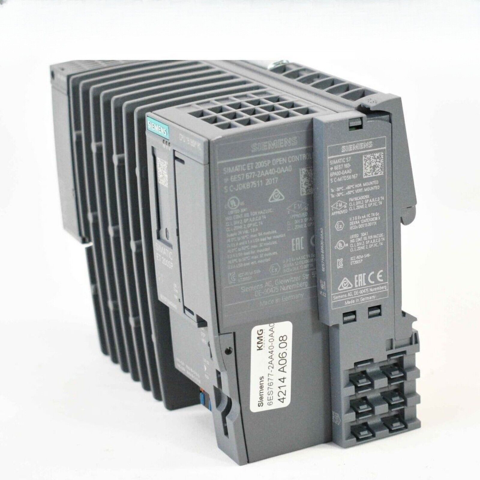Siemens SIMATIC ET 200SP Open Controller 6ES7 677-2AA40-0AA0, Industrial Automation PLC Module