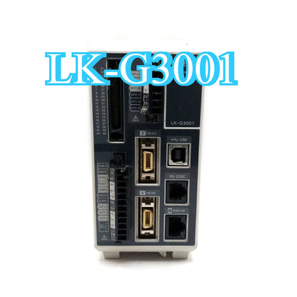 LK-G3001 Keyence Laser Sensor. Industrial automation equipment with multiple ports and connectors.