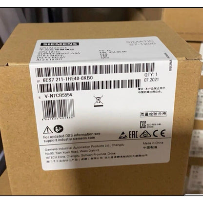 Siemens SIMATIC S7-1200 CPU 1211C PLC module box, 6ES7211-1HE40-0XB0