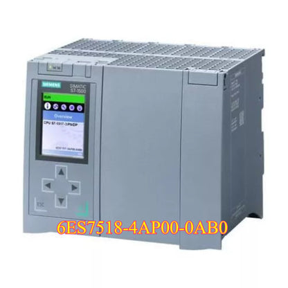 Siemens SIMATIC S7-1500 PLC CPU 1518-4 PN/DP, Gray Industrial Automation Equipment