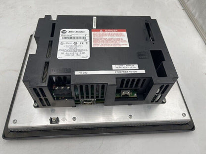 Allen-Bradley 2711-T10C20 PanelView 1000 Terminal, industrial touchscreen, Ethernet & RS-232, factory automation equipment