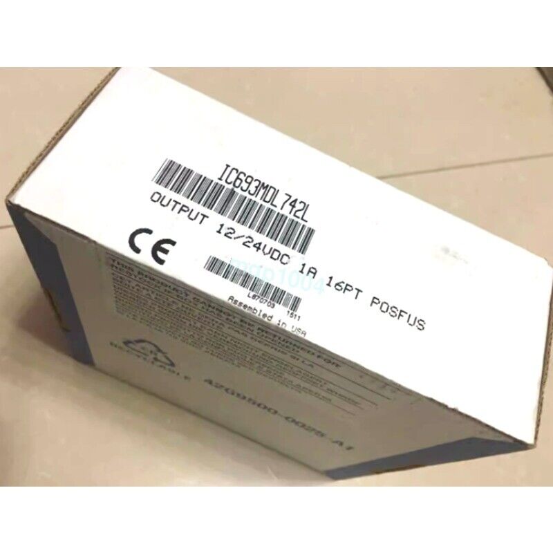 FANUC IC693MDL742L PLC Module Box, Output 12/24VDC, Industrial Automation Part