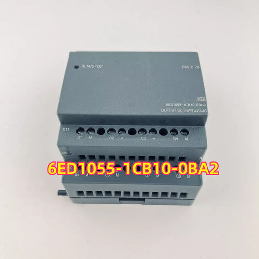 Siemens DM16 24 Expansion Module 6ED1055-1CB10-0BA2, gray, industrial automation PLC component