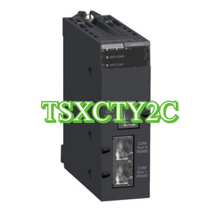 Schneider TSXCTY2C 2-Channel Counter Measurement Module, black PLC module