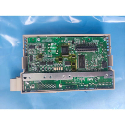 YASKAWA SGDV-0CC02A servo drive module. Electronic component, Made in Japan. Circuit board detail and model info.