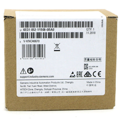 PLC | Siemens | 6ED1052-1FB08-0BA0 6ED1 052-1FB08-0BA0 LOGO 230RCE logic module