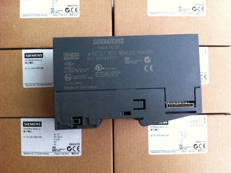 Siemens SIMATIC ET 200S IM151-1 Interface Module 6ES7151-1BA02-0AB0, industrial automation part.