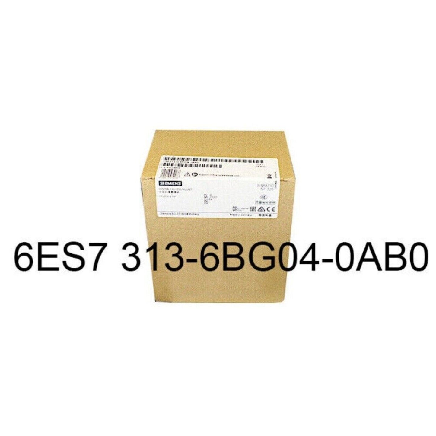 Siemens SIMATIC S7-300 PLC CPU 313C-2 PTP in packaging, 6ES7 313-6BG04-0AB0 model
