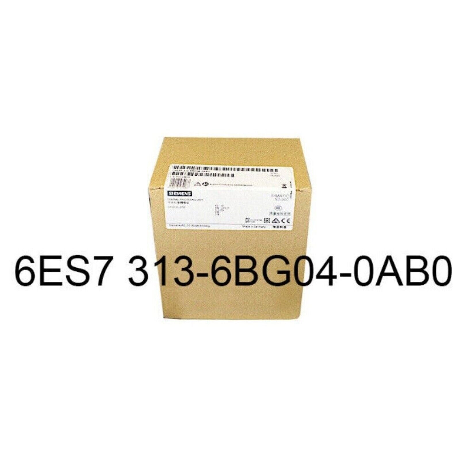 Siemens SIMATIC S7-300 PLC CPU 313C-2 PTP in packaging, 6ES7 313-6BG04-0AB0 model