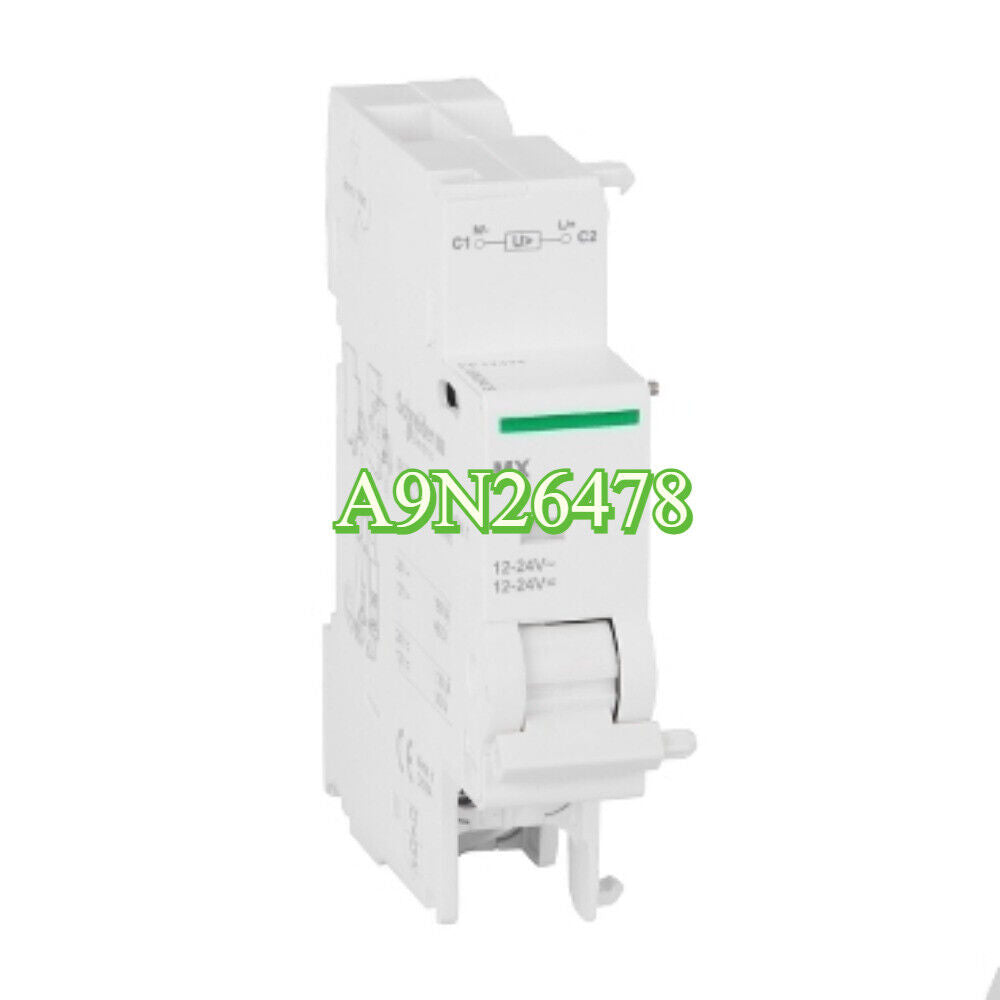Schneider A9N26478 Shunt Release Contactor, White, 12-24V, Industrial Automation Part