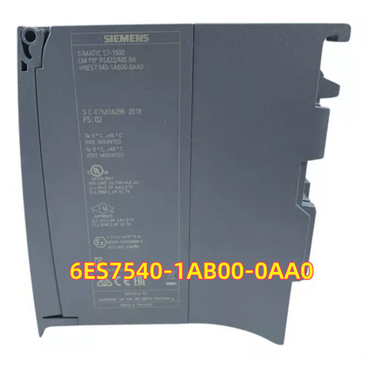 Siemens SIMATIC S7-1500 PLC Module 6ES7540-1AB00-0AA0, Industrial Automation Part