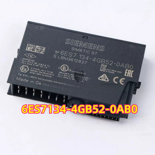 Siemens Simatic S7 6ES7 134-4GB52-0AB0 DP Electronics Module ET200S, industrial automation part