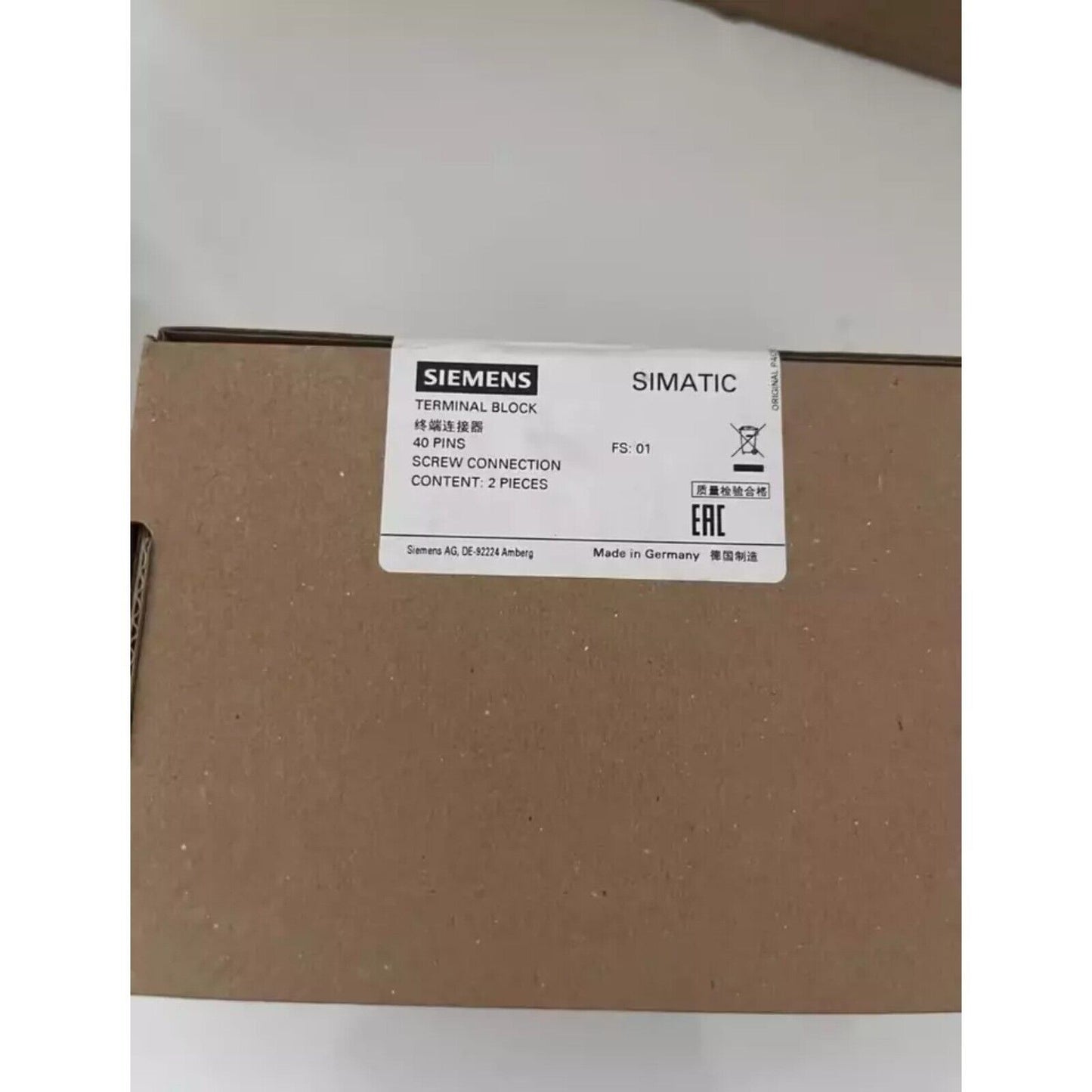 PLC | Siemens | 6ES7392-1AN00-0AA0 6ES7 392-1AN00-0AA0 S7-300
