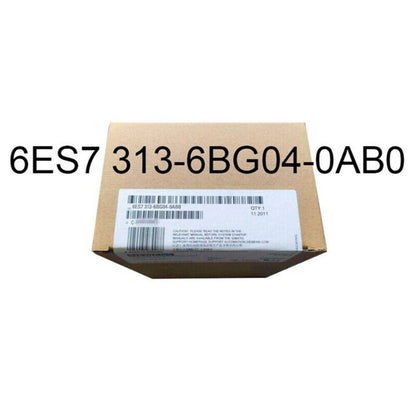 Siemens SIMATIC S7-300 PLC CPU 313C-2 PTP in box. Model 6ES7 313-6BG04-0AB0, industrial automation part. QTY 1, 11.2011