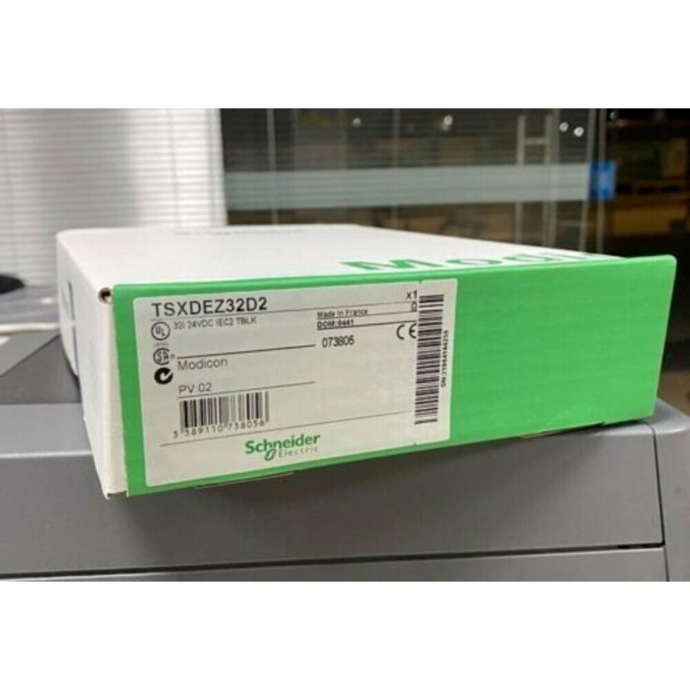 Schneider Electric TSXDEZ32D2 PLC Module box, product packaging, industrial automation part