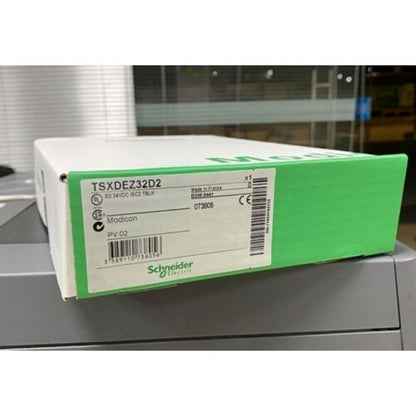 Schneider Electric TSXDEZ32D2 PLC Module box, product packaging, industrial automation part